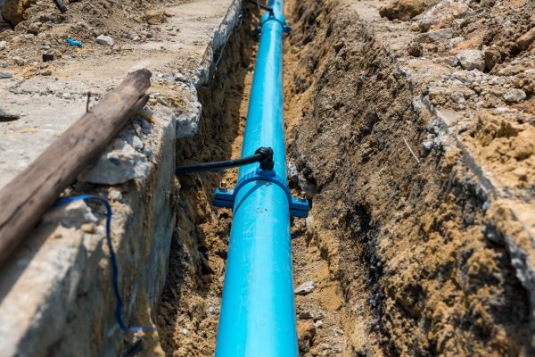 Water Main Installation in Vacaville