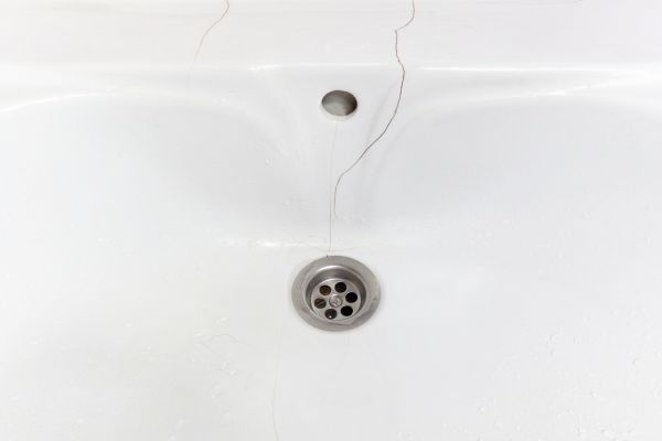 Sink Crack Sealing in Vacaville