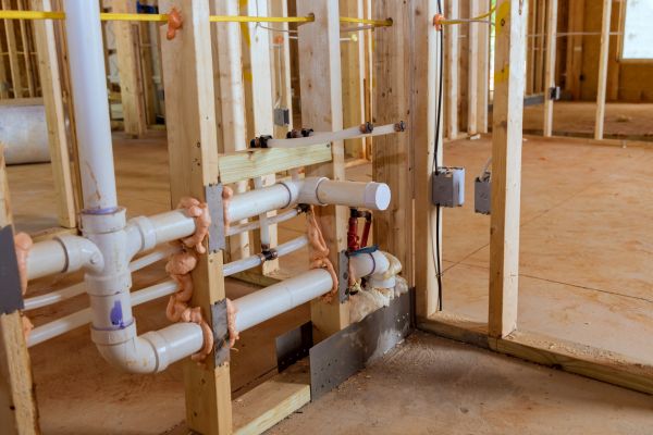 Rough Plumbing Installation in Vacaville